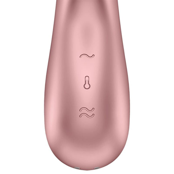 Hot lover vibrador rosa y beige