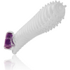 Funda texturada pene con bala vibradora