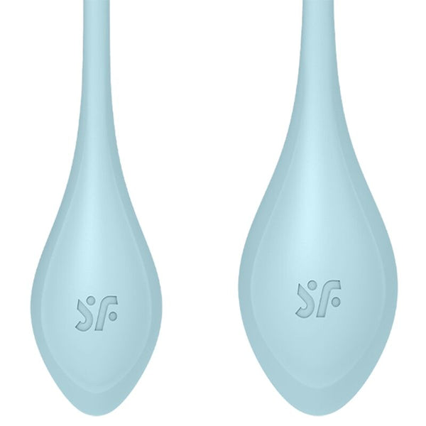 Satisfyer yoni power 2 kit de entrenamiento azul