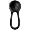 Majestic duo anillo vibrador negro