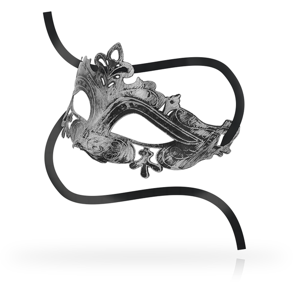 Ohmama masks antifaz estilo veneciano silver