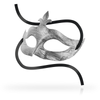 Ohmama masks antifaz flor de lis silver