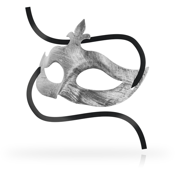 Ohmama masks antifaz flor de lis silver