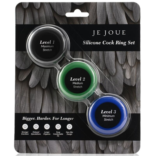Je silicone set anillos pene de silicona