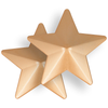 Coquette cubre pezones metal estrellas