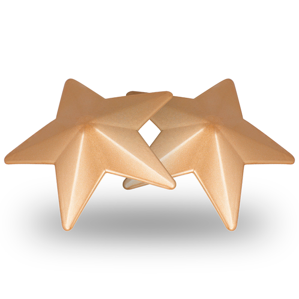 Coquette cubre pezones metal estrellas
