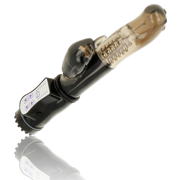Vibrador rotador con estimulador clítoris delfin