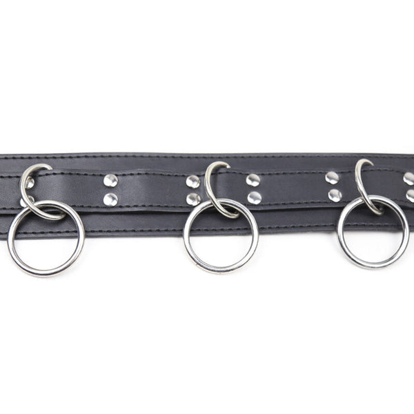 Ohmama collar sumision con 3 anillas