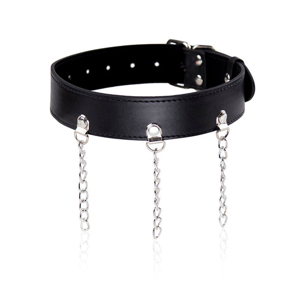 Ohmama collar fetish con anillas