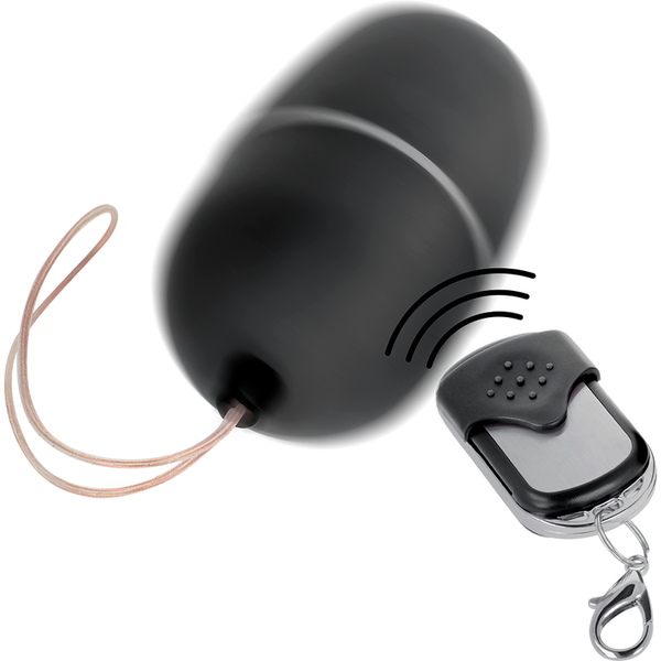 Huevo vibrador control remoto m negro