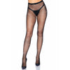 Leg medias de red con abertura