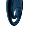 Glorious duo anillo vibrador azul