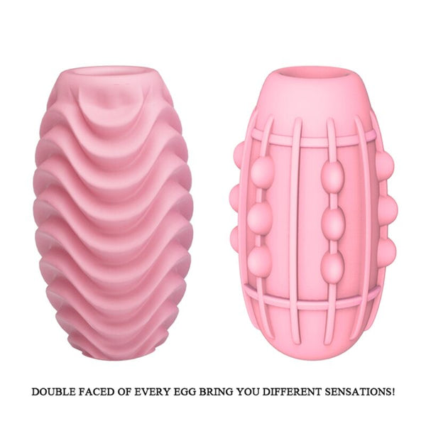 Pretty huevo masturbador doble cara rosa