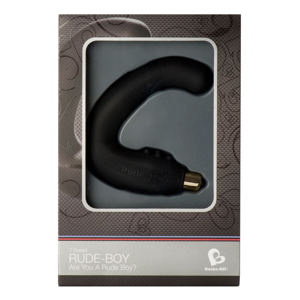Masajeador masculino de Punto G Rude Boy 7 v negro