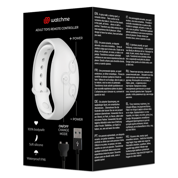 Watchme reloj control remoto tecnología inalámbrica azabache y cobre