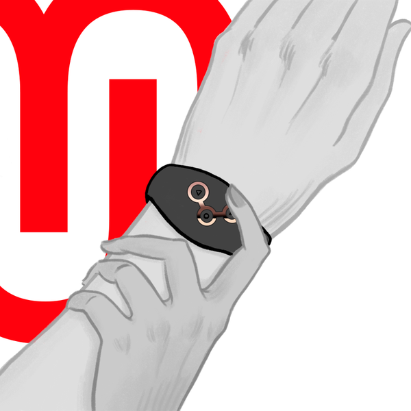 Watchme reloj control remoto tecnología inalámbrica azabache y cobre