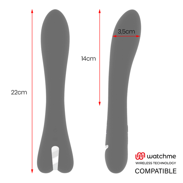 Ryan vibrador compatible con watchme tecnología inalámbrica