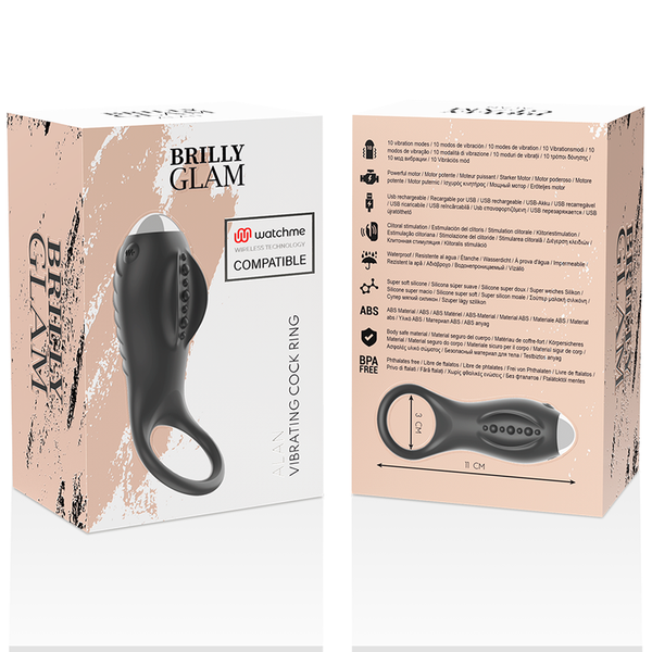 Brilly alan anillo compatible con watchme tecnología inalámbrica