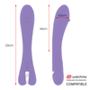 Enzo vibrador compatible con watchme tecnología inalámbrica