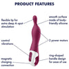 Amazing 1 vibrador punto a berry