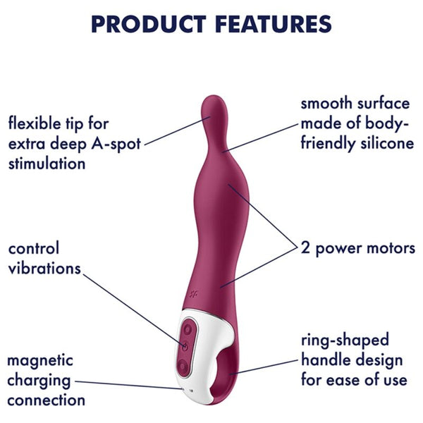Amazing 1 vibrador punto a berry