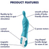 Amazing 2 vibrador punto a turquesa