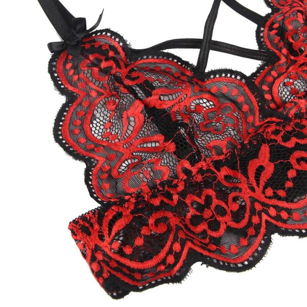 Subblime conjunto dos piezas top y bragas encaje
