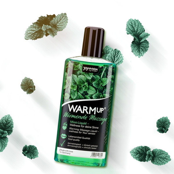 Joydivision warmup gel masaje efecto calor menta 150 ml