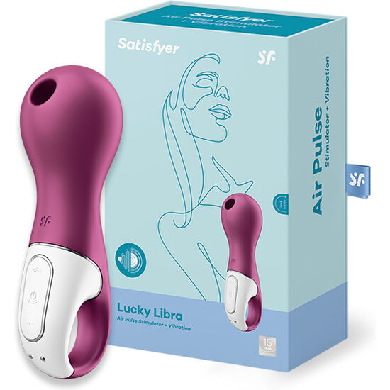 Succionador y vibrador satisfyer lucky libra