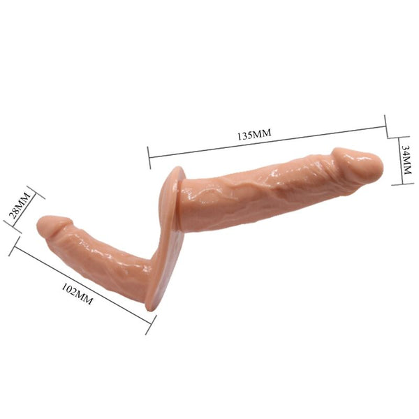 Baile ultra passionate dildos dobles con arnés