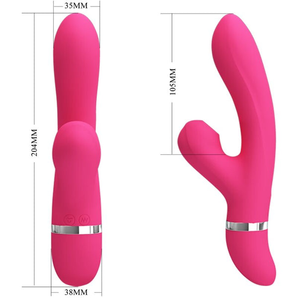 Vibrador y succionador willow rabbit