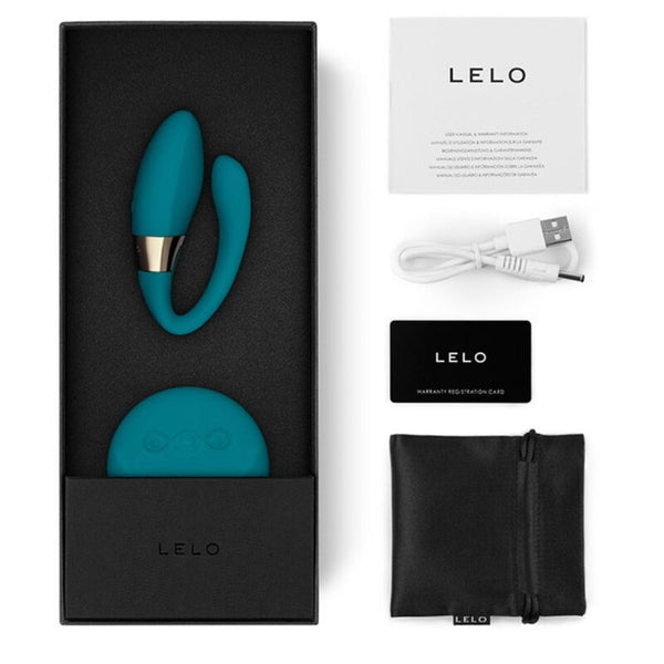 Lelo tiani duo masajeador parejas azul