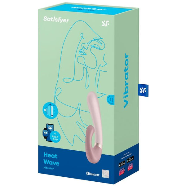 Heat wave vibrador app blanco