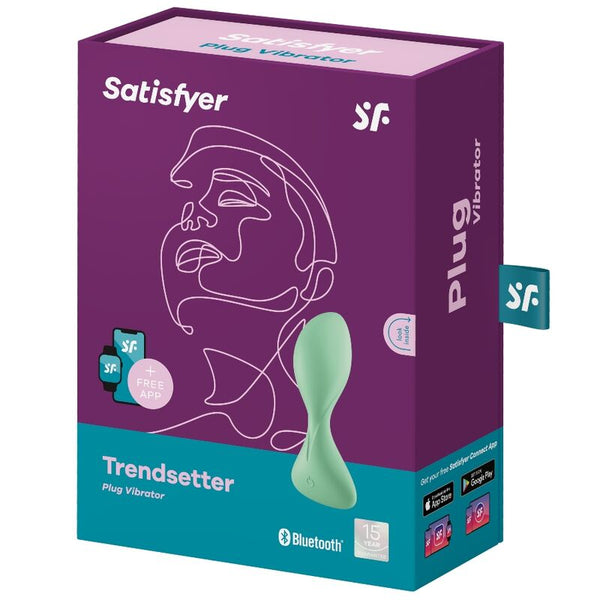Trendsetter plug vibrador app verde
