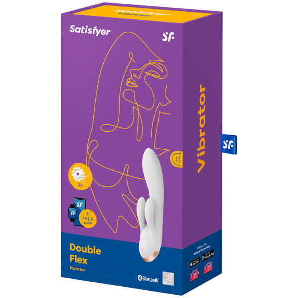 Double flex vibrador app negro