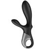 Heat climax con vibrador anal app negro