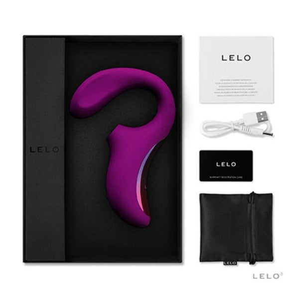 Lelo enigma cruise masajeador sónico doble estimulación morado