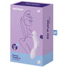 Vibrador morado satisfyer curvy trinity 2 estimulador y