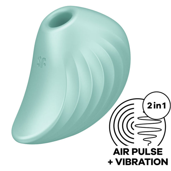 Vibrador violeta satisfyer pearl diver estimulador y