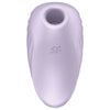 Vibrador violeta satisfyer pearl diver estimulador y