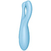 Threesome 4 vibrador app azul