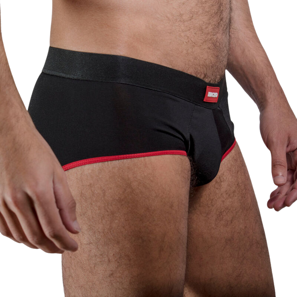 Macho ms24r calzoncillo brief dark rojo xl