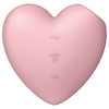 Vibrador rosa satisfyer cutie heart estimulador y