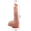 Baile dildo realístico jason natural 24 cm