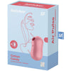 Vibrador rosa satisfyer cotton candy estimulador y