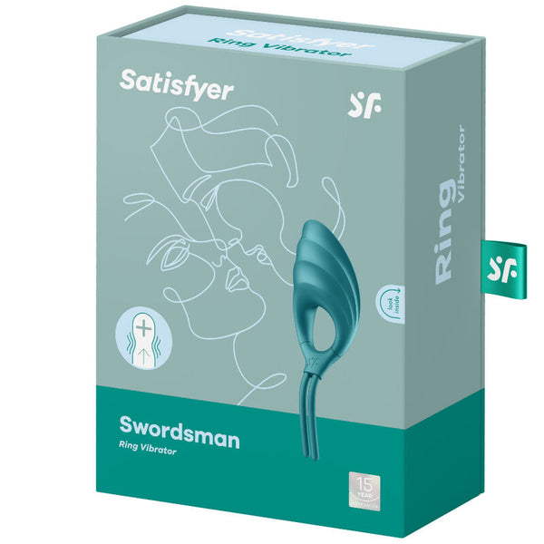 Swordsman anillo vibrador azul