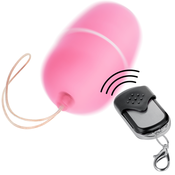 Huevo vibrador control remoto m rosa