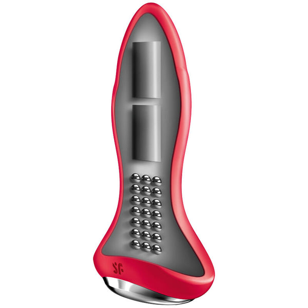 Rotator plug 1 con plug vibrador app negro