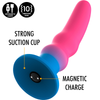 Kuno utopia dildo s vibrador compatible con watchme tecnología inalámbrica