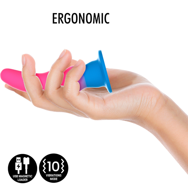 Kuno utopia dildo s vibrador compatible con watchme tecnología inalámbrica
